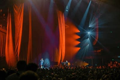 Sienna Spiro performing on stage