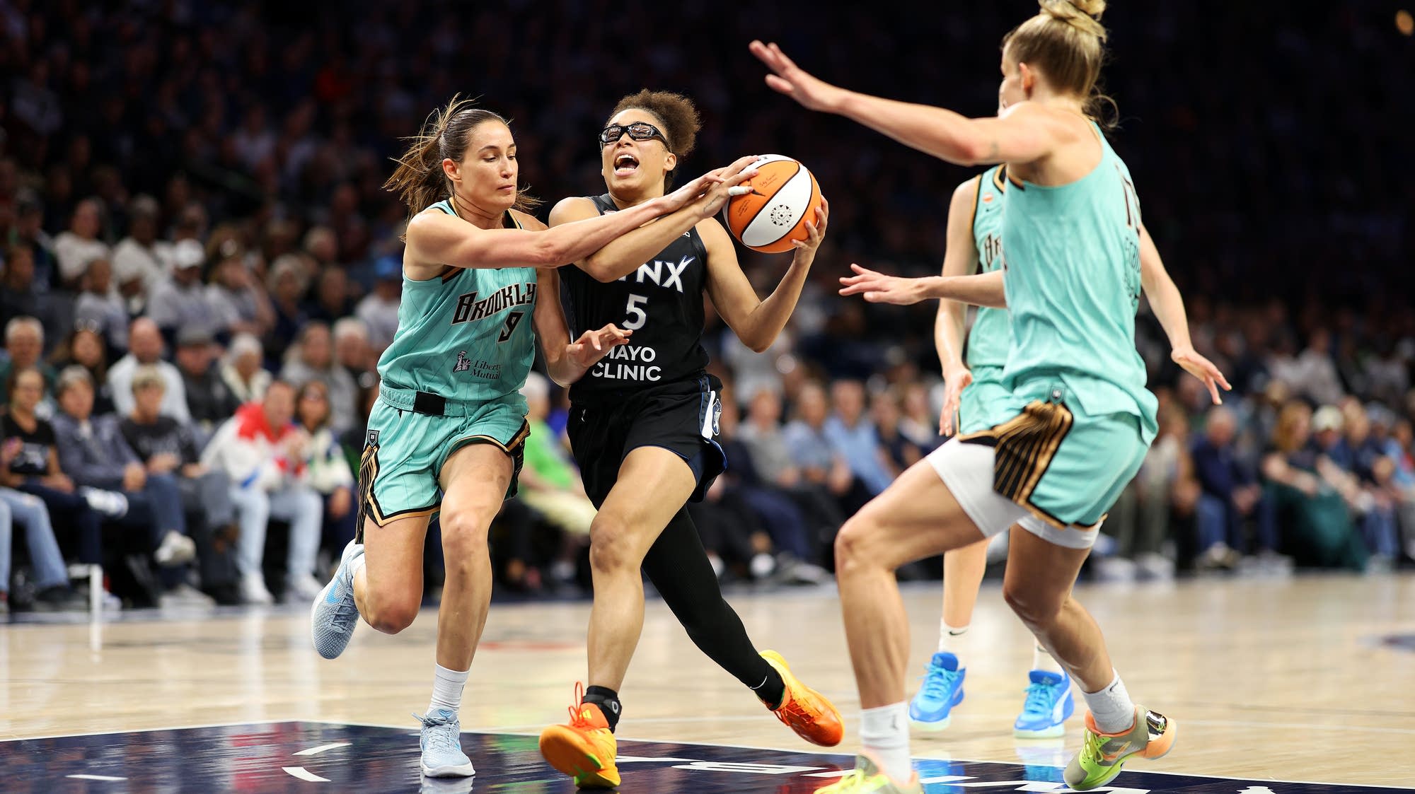 Lynx face New York Liberty in first playoff game Sunday