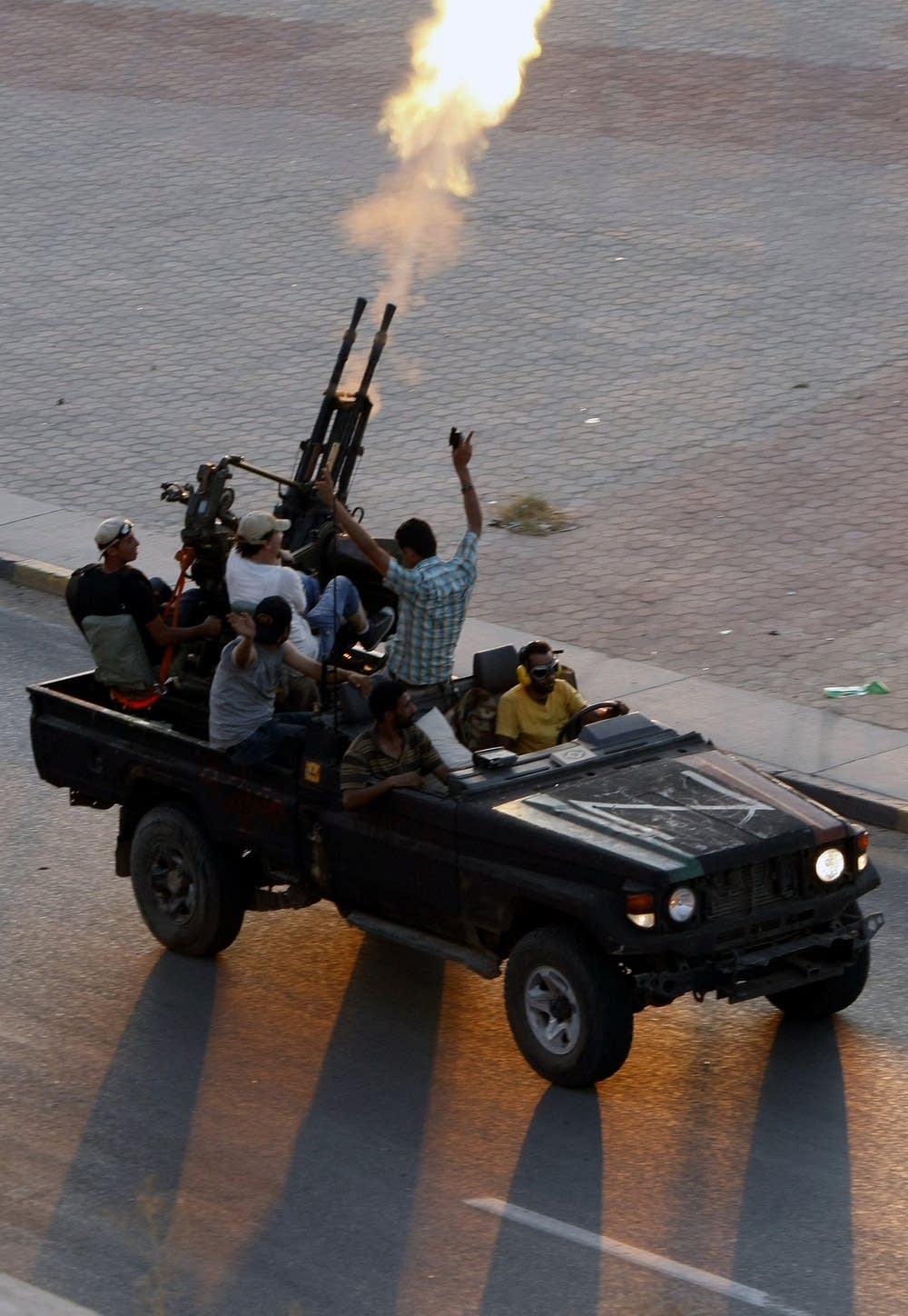 Unsecured weapons