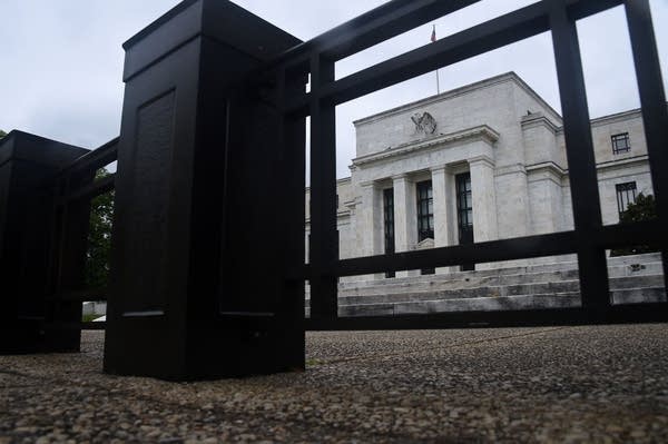 The Federal Reserve Building in Washington, DC.