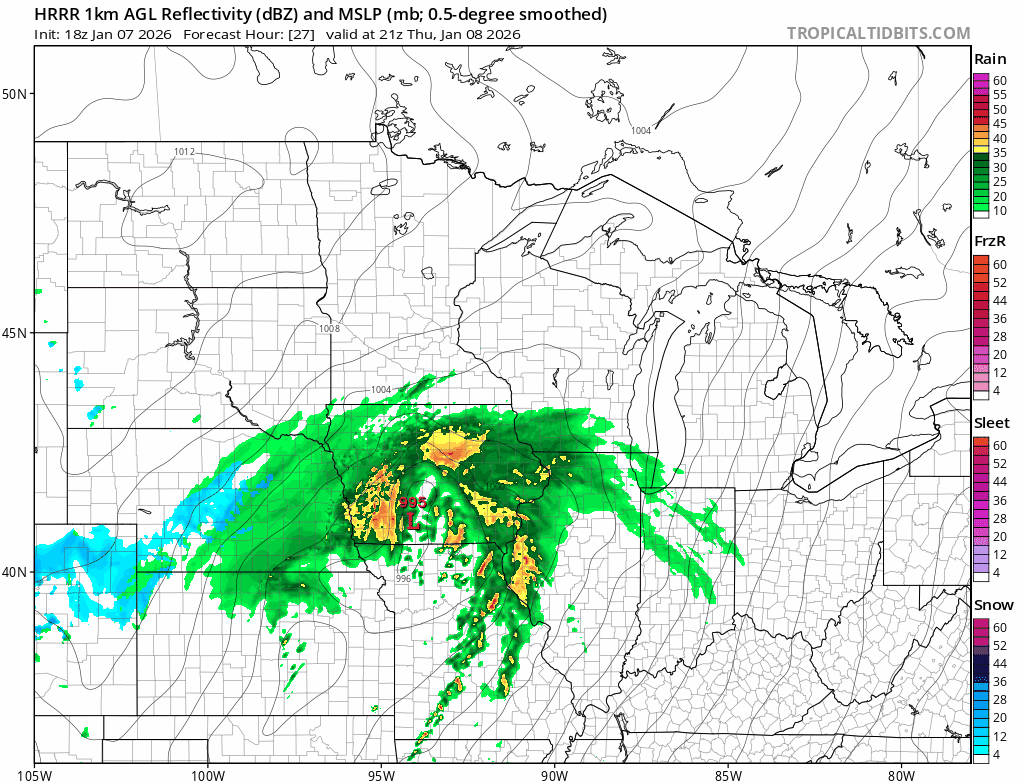 NOAA HRRR model