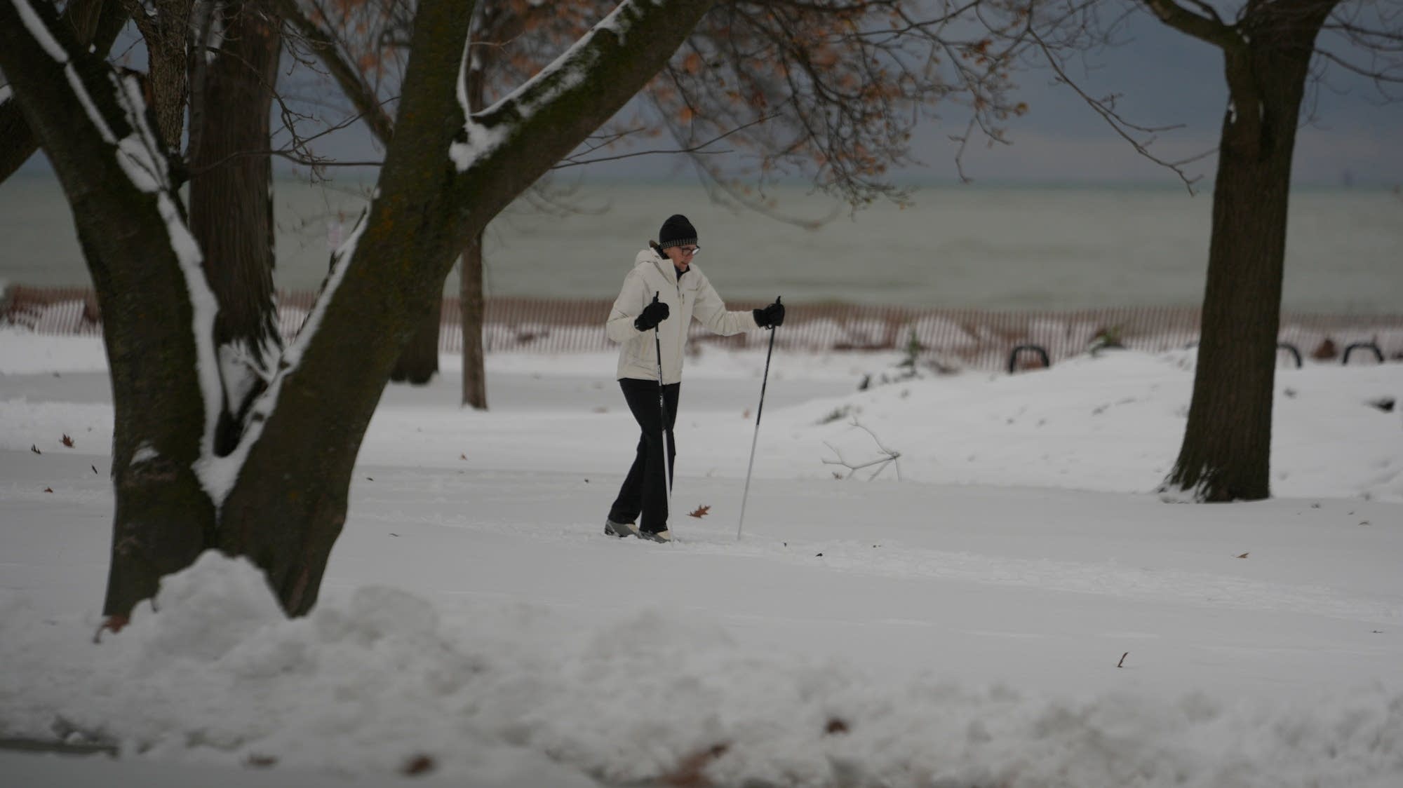 Post-Thanksgiving travelers in Chicago see flights canceled and delayed after winter storm