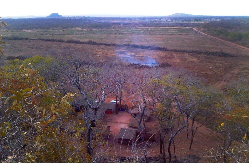 Land being cleared