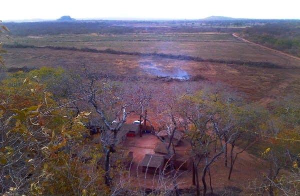 Land being cleared