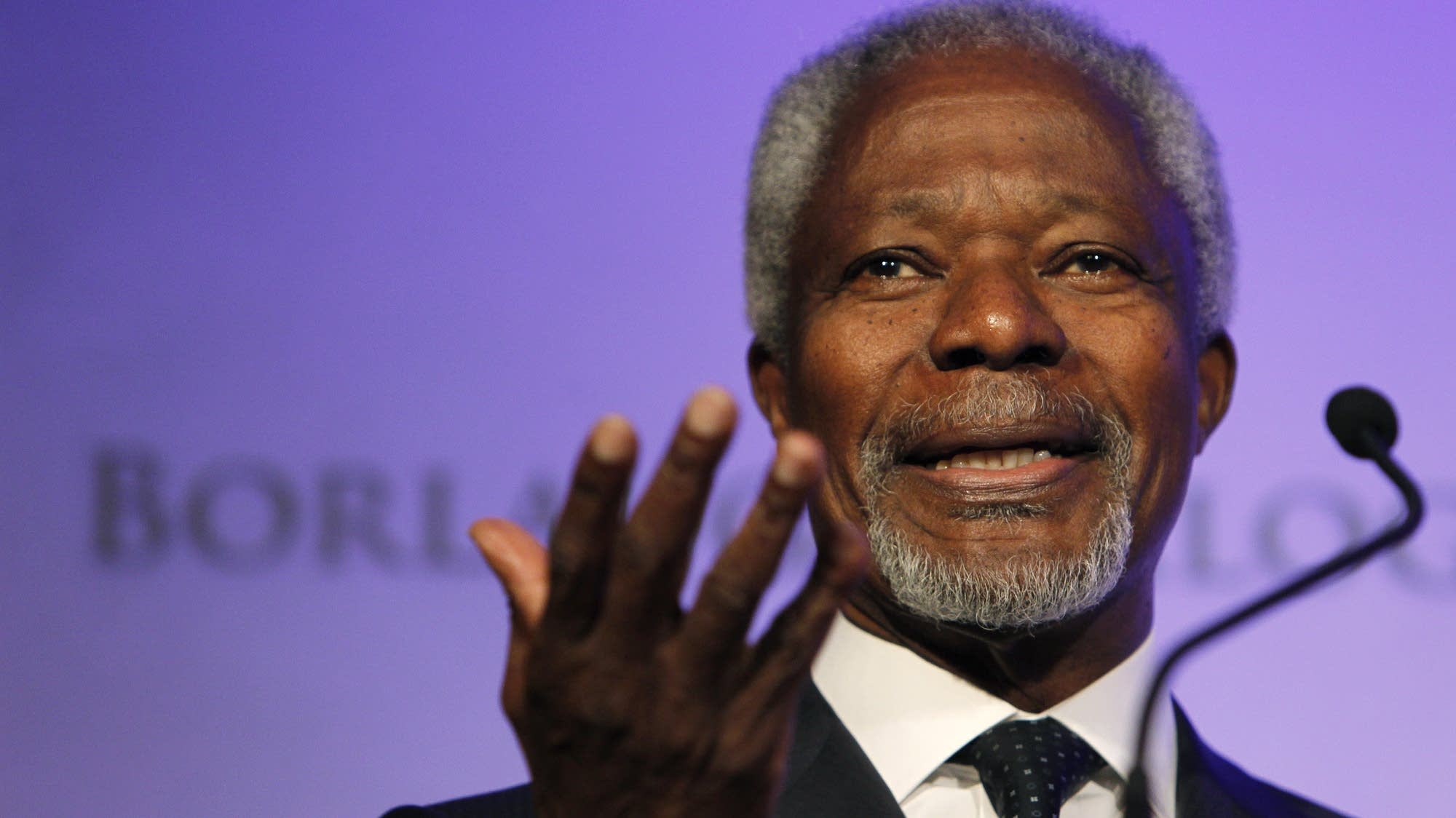 Former UN Secretary-General Kofi Annan dies at age 80 | MPR News