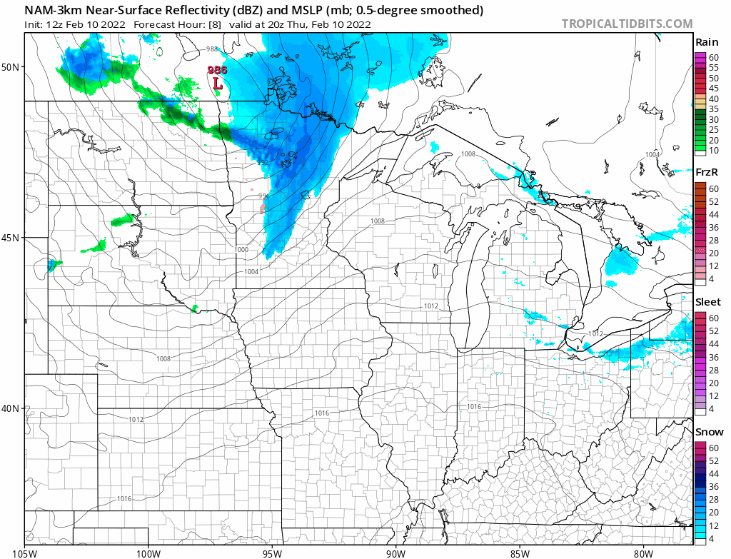 Shot of snow coming for Twin Cities afternoon commute
