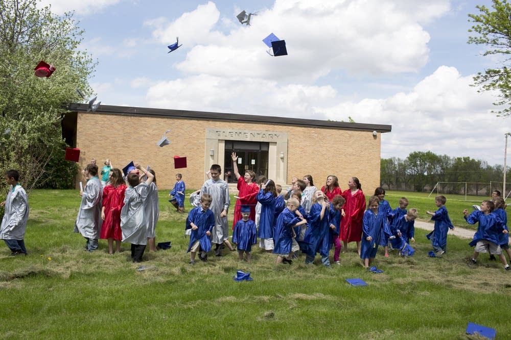 Students celebrate graduation
