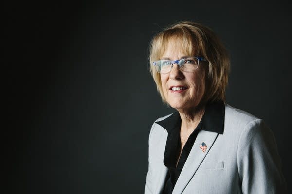 Mary Giuliani Stephens sits for a portrait.