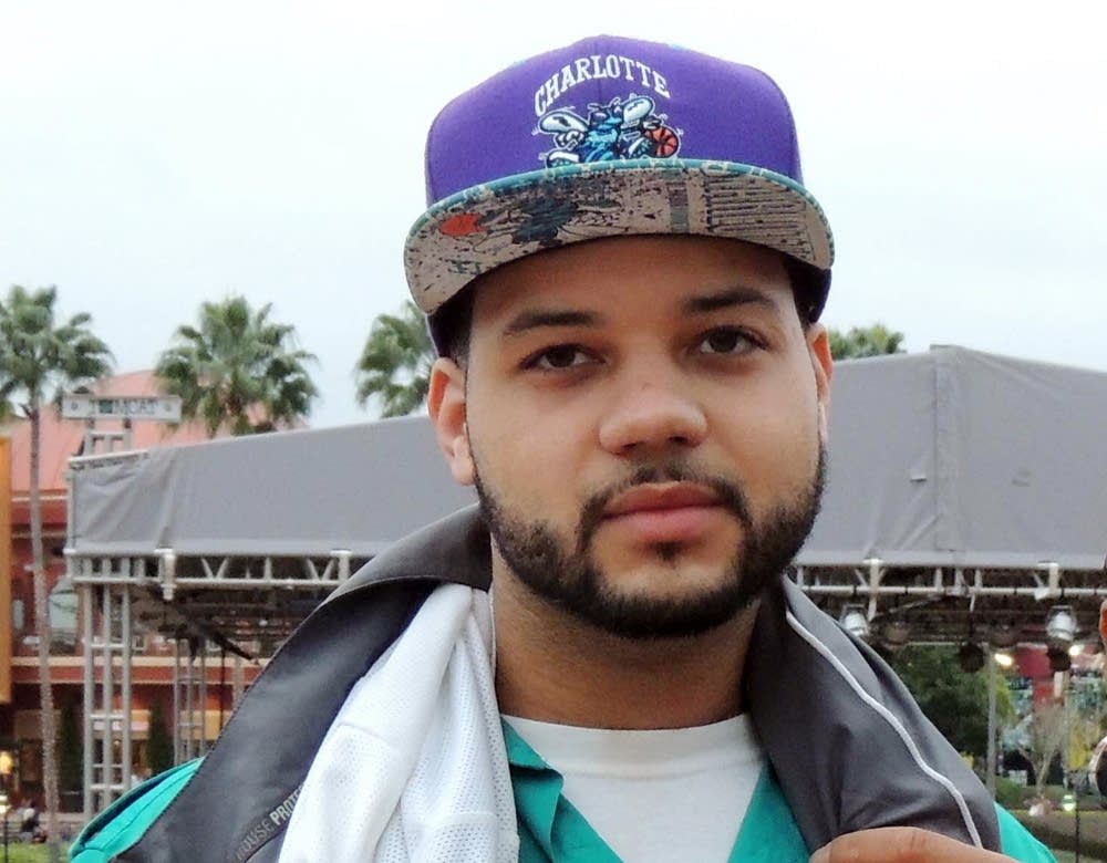 Marcus Golden on a family vacation