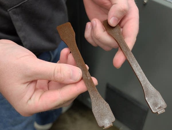 plastic product used to test new plastics