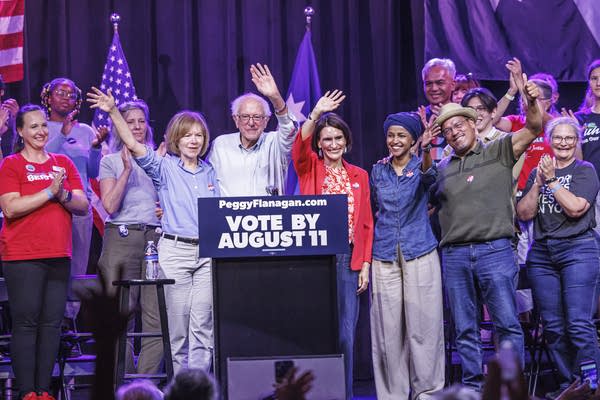 Peggy Flanagan’s U.S. Senate push brings Sen. Bernie Sanders to First Avenue