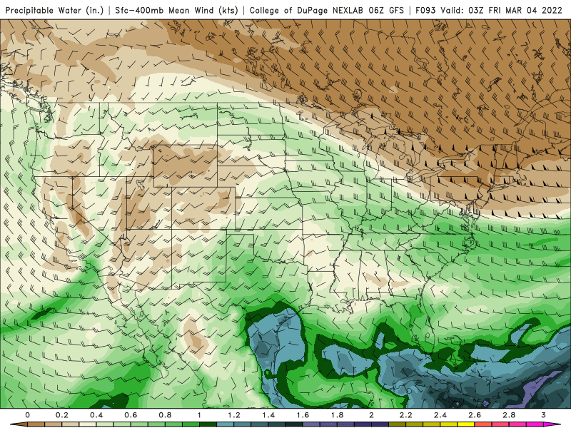 moisture Friday