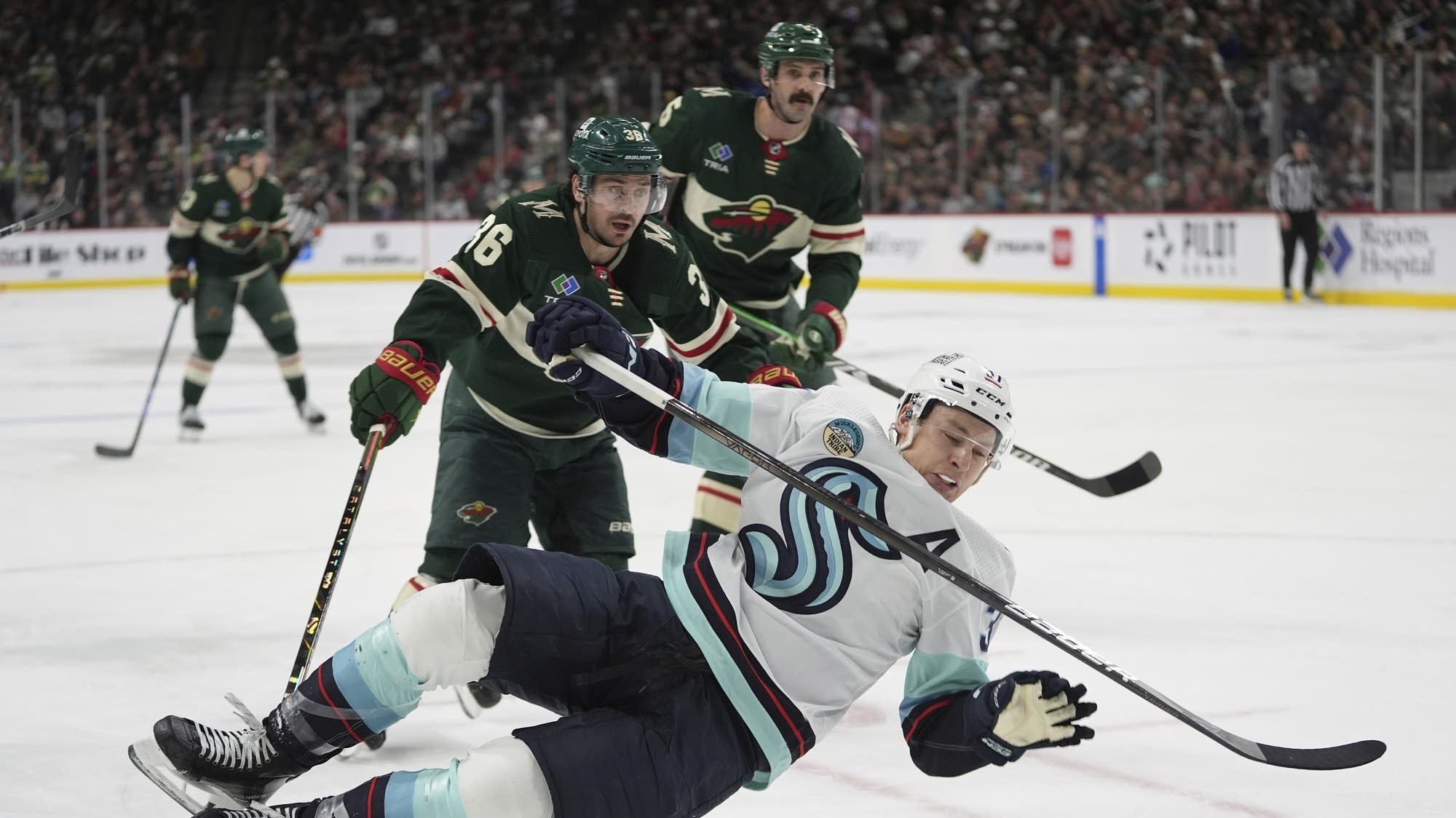 Kraken outlast Wild 4-3 in final regular-season game for non-playoff