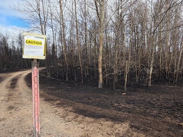 Damage from a fire-6