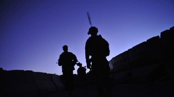 US troops from the 2nd Platoon, Charlie Company, 2-87, 3BCT under Afghanistan's International Security Assistance Force.