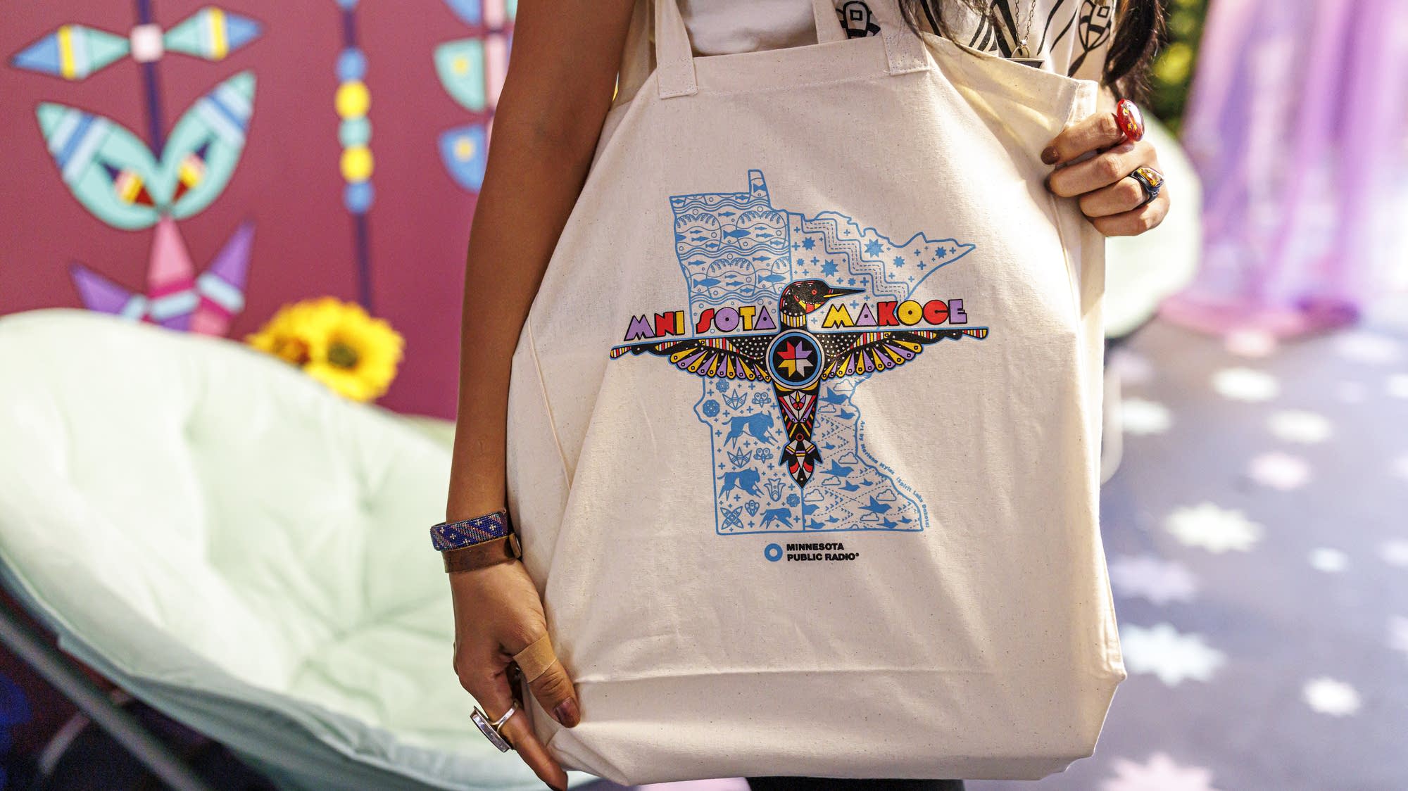 MPR State Fair tote bag showcases Indigenous lens