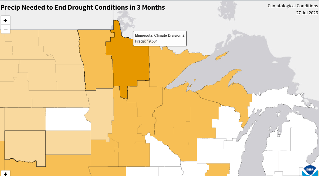 Rain needed to recover from drought