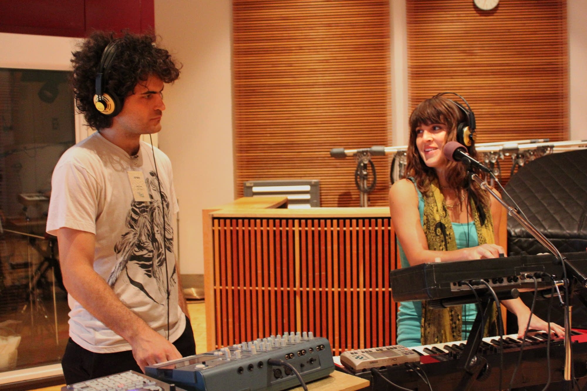 Fort Wilson Riot performs in The Current Studio