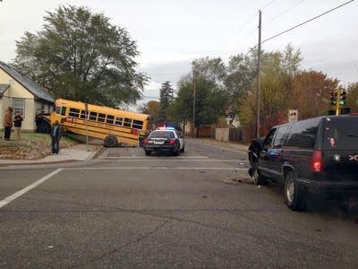 School bus crash