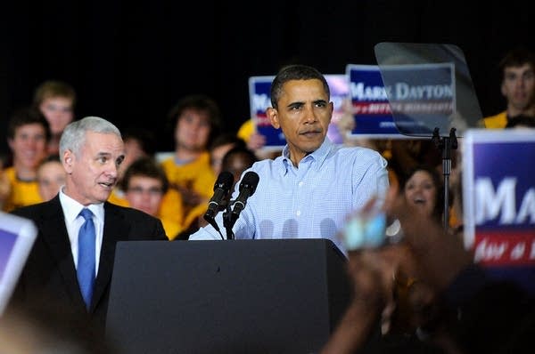 Obama, Dayton