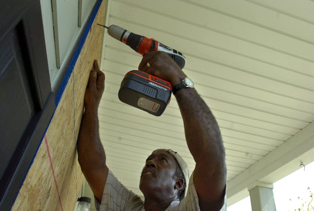 Boarding up