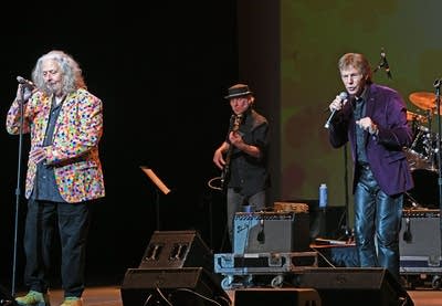 the band the turtles performing on stage