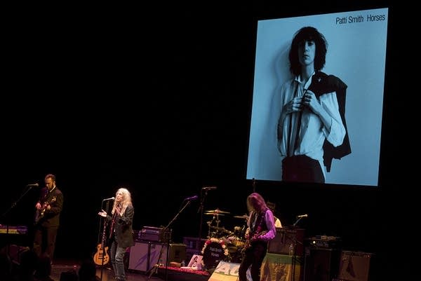 Patti Smith plays Northrup Auditorium in Minneapolis, MN on March 8, 2017.