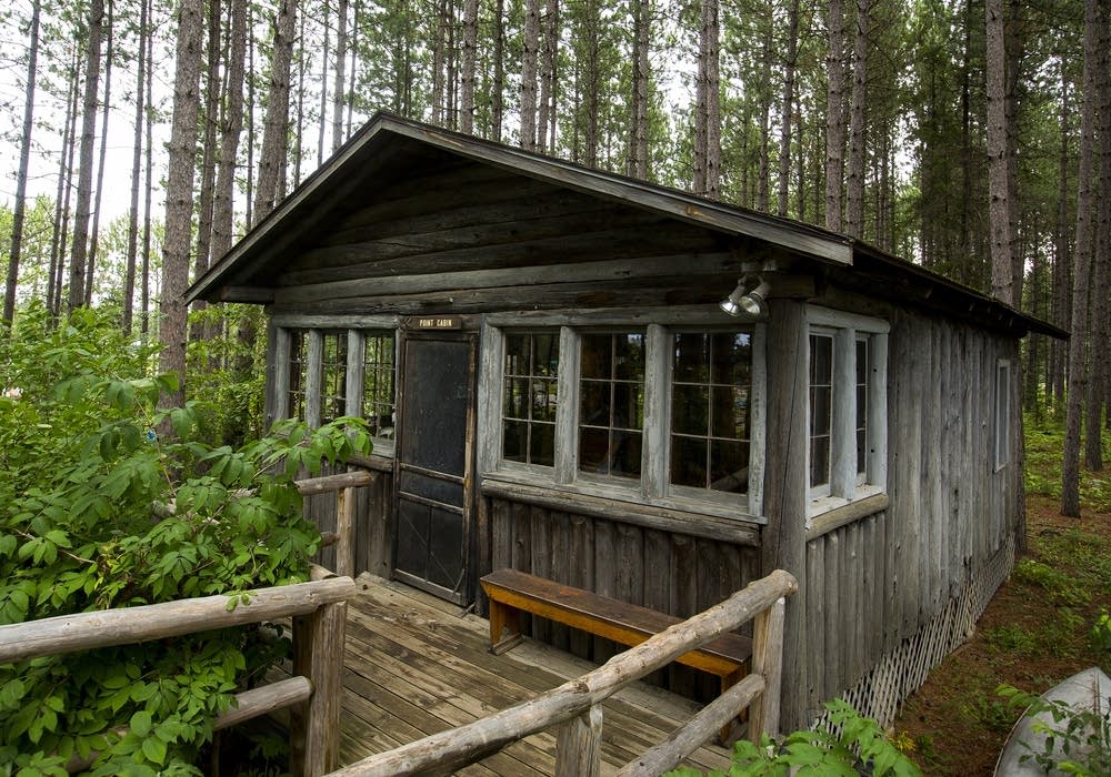One of Molter's two cabins
