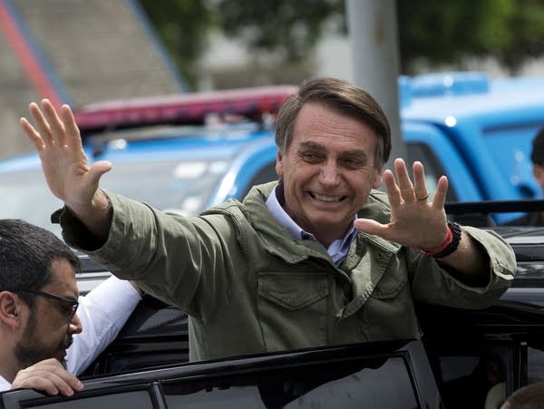 Jair Bolsonaro, Brazil's president-elect.