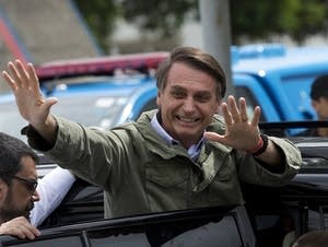 Jair Bolsonaro, Brazil's president-elect.