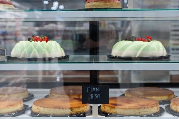 pictures of desserts at a bakery