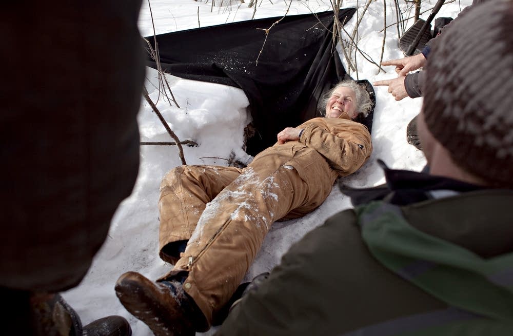 Bear research biologist Karen Noyce