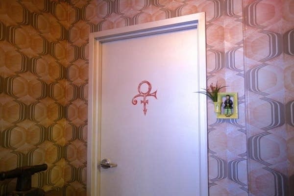 Prince lives! On bathroom doors
