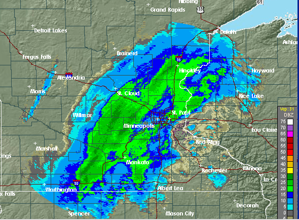 6:50 a.m. radar. 