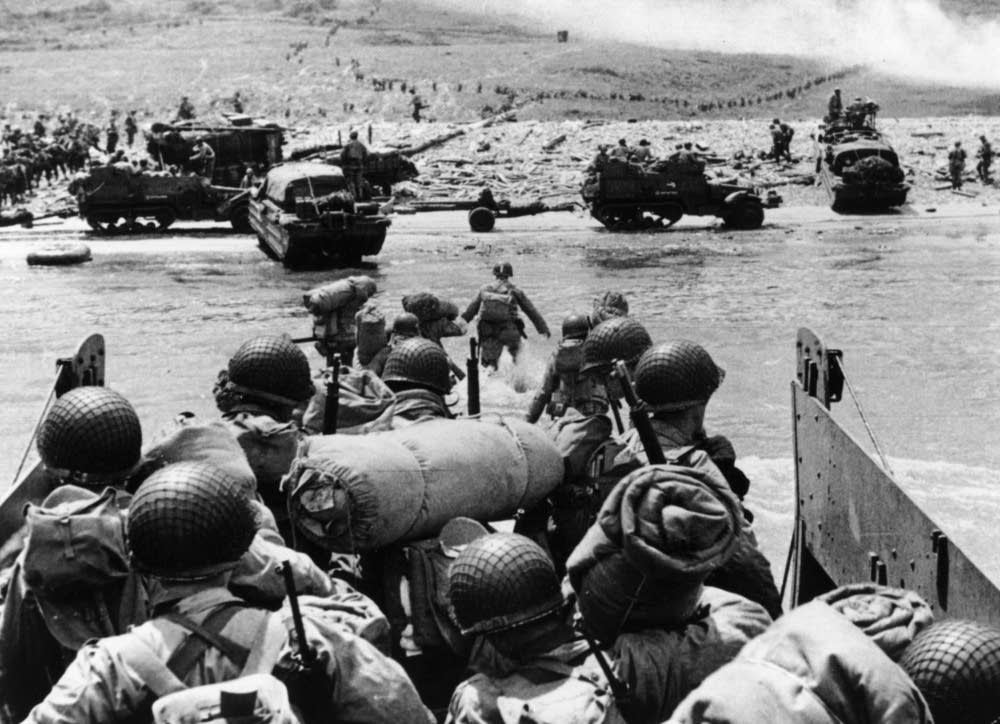 Troops Landing