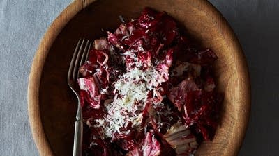 Toro Bravo's Radicchio Salad with Manchego Vinaigrette