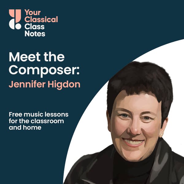 Thumbnail for Meet the Composer lesson on Jennifer Higdon