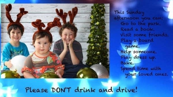 A DWI Christmas card