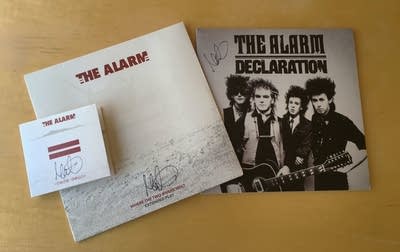 The Alarm vinyl giveaway pack