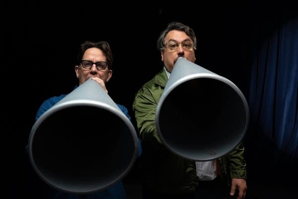 John Linnell and John Flansburgh of They Might Be Giants
