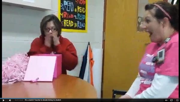 Wis. teacher to donate kidney to first-grader