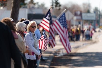 Hundreds gather in White Bear Lake to honor Master Sgt. Nicole Amor