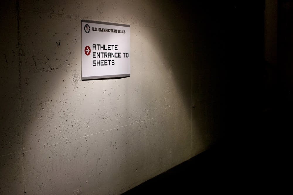 Athlete entrance