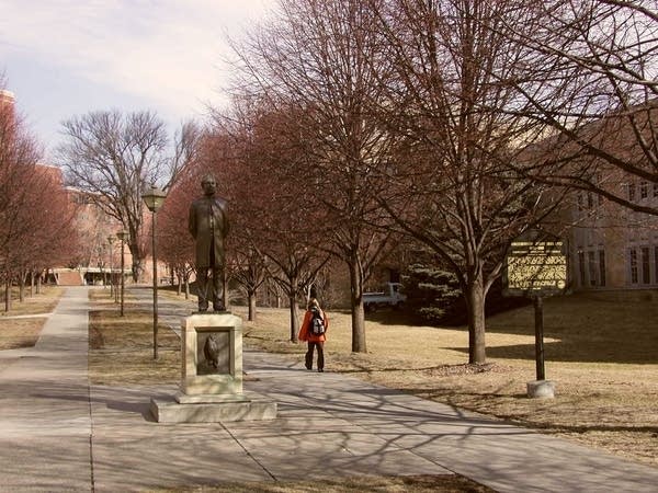 campus walkway