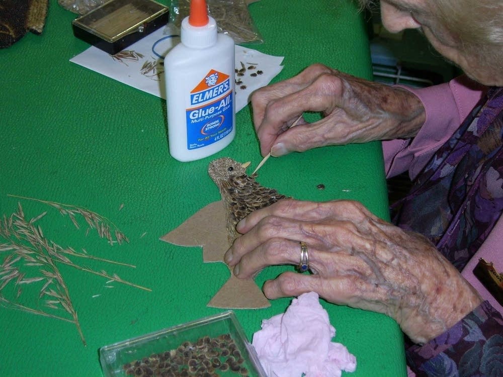 Artist at work