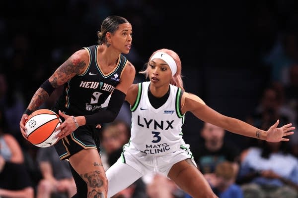 McBride and Carrington help Minnesota top New York 83-71 in WNBA Finals rematch