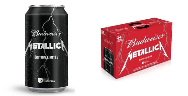 Today’s Music News: Metallica-branded Budweiser is coming to Quebec