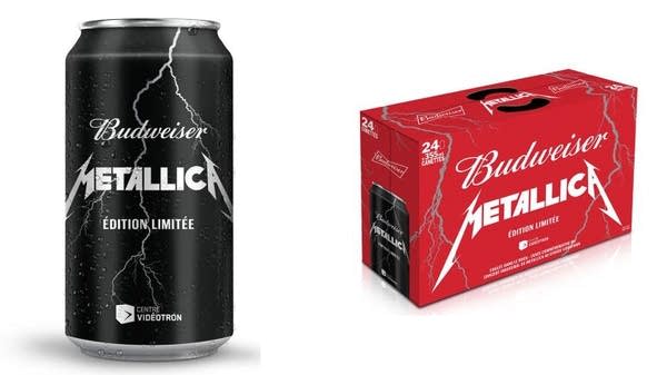 Today's Music News: Metallica-branded Budweiser is coming to Quebec