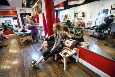 All-female tattoo shop makes its mark in male-dominated field | MPR News