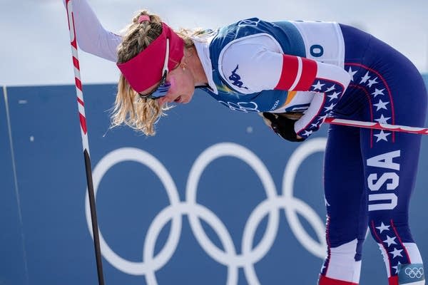 U.S. cross-country star Jessie Diggins plowing through Olympics with bruised ribs